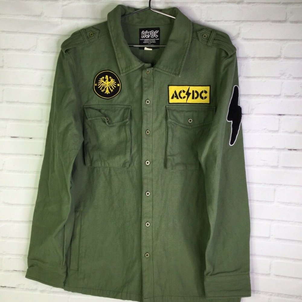 AC/DC Dirty Deeds Done Dirt Cheap Shirt Jacket